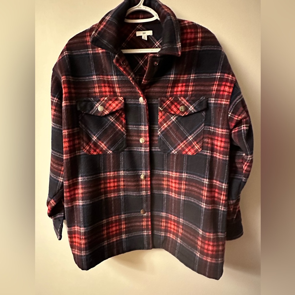 BP plaid jacket never worm size Xs bought from Nordstrom